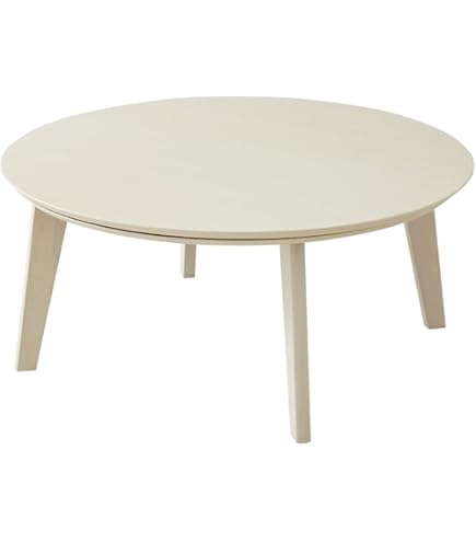 Amazon.co.jp : KEN JAPAN こたつ テーブル 円形 75cm 丸型こたつ
