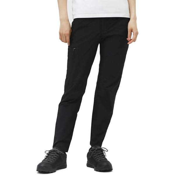 美品　デサント 4WAYストレッチ ロング パンツ　長ズボン チャコール　XO TIGORA ティゴラ メンズ アウトドア ロングパンツ M 4WAY