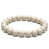 北投石 （ほくとうせき） ブレスレット 10mm 手首周り約18cm 天然ラジウム＆マイナスイオン 測定済