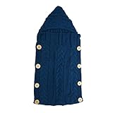 DIAMONDOベビー乳児ラップおくるみブランケットソフト暖かいウールブレンドSleepingバッグニット 70×35cm 1lk2vd8us4zg4zp9
