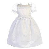 Angels Garment DRESS ベビー・ガールズ カラー: ホワイト