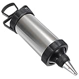 Beho 金属のケーキを飾る菓子配管銃 4 ノズル チップ セットをアイシング