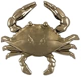 Blue Crab Door Knocker - Nickel Silver (Premium Size) by Michael Healy Designs