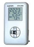 カスタム CUSTOM() デジタル温湿度計 CTH-202