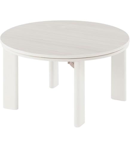 Amazon.co.jp: 折れ脚楕円形こたつ120NAアウトレット : ホーム＆キッチン