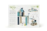 [テグー]Tegu 42 Piece Magnetic Wooden Block Set, Blues 42P-BLU-508T [並行輸入品]