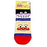 アンパンマンとバイキンマン ソックス・靴下 スベリ止メ付き 9-12/12-15ｃｍ（1871-841-120） (12cm～15cm)