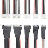 GTIWUNG 電池延長ケーブル, 2s-6sバランス充電器JST XHコネクタアダプタプラグバッテリーワイヤーバランス延長ケーブルのLi - Po電池