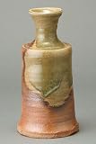 火色ビードロ花入信楽焼陶器 花器 花入 花瓶