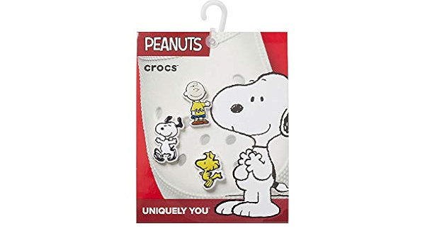 Amazon クロックス Crocs 3個セット ジビッツ キッズ ラバークロッグ用アクセサリー ピーナッツ スヌーピー チャーリー ブラウン ユニセックス シューズチャーム