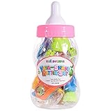 ThinkMax赤ちゃんRattle and Teether Toys ( 10ピース) withストレージベビーボトル