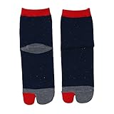 (靴下屋)kutsushitaya キッズ ネップカラフル足袋ソックス16〜18cm コン