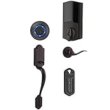 Kwikset Kevo touch-to-openスマートロック2 nd Generation w / Arlington Handleset & Fobキー 99250-203-KWIKSET_K