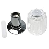 LASCO 01 – 9043価格Pfister Large Windsorプラスチックハンドルwith Coldインデックスボタン、フランジ、乳首、クロム