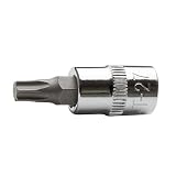 (STRAIGHT/ストレート) 1/4"(6.3mm) ヘクサロビュラビットソケット T27 (いじり止め無) 10-226