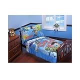 Toy Story - Toys in Action Toddler Bedding 4-Piece Set by Disney [並行輸入品]