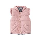 (チェリーレッド) CherryRed キッズ 子供服 女の子 男の子 ベスト 袖なし ベビーベスト秋冬 可愛い 中綿 130 ピンク