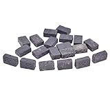 Viviseason(ビビシーズン) 20個入り レンガ ミニ DIYインテリア 微景観 マイクロ 煉瓦 造園用 ドールハウス用 飾り物