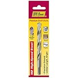 IVY Classic 01128 7/16-Inch M2 High Speed Steel Drill Bit, 118-Degree Point, Reduced Shank, 1/Card b