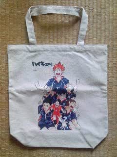 Amazon Co Jp ハイキュー トートバッグ アニメイト コミック誌フェア特典 ホビー