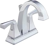 Delta Faucet 2551-MPU-DST Dryden Two Handle Centerset Lavatory Faucet, Chrome [並行輸入品]