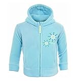 (トレスパス) Trespass ベビー・赤ちゃん用 シャキーラ フルジップ フリースパーカー フーディー フリースジャケット アウター 冬 女の子 (6/12ヶ月) (ブルーウェーブ)