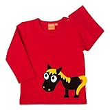 スウェーデンブランド　LIP FISH (リップ　フィッシュ）長袖Tシャツ　ホース（レッド）