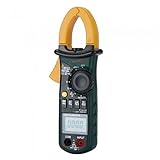 Mastech MS2108A デジタルクランプマルチメーター（周波数/最大・最少値/データホールド/作業ライト/ソフトケース） [並行輸入品]