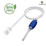 SUN GROW 水槽・底砂用クリーナー 吸引ポンプ付き ビスフェノールA不使用