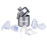 耳栓 防音 ライブ DINOKA 睡眠 安眠 遮音 高性能 騒音対策用 イヤープロテクター office 飛行機/工事現場 Music イヤプラグ 耳保護 3種入れ 携帯ケース付き …