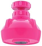 ガオナ これエエやん キッチンシャワー 首振り式 (泡沫吐水・シャワー切替 節水 掃除も簡単 ピンク) GA-HK002