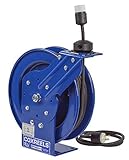 Coxreels PC13-3516-A Power Cord Spring Rewind Reels: Single Industrial Receptacle 35' cord 16 AWG [並