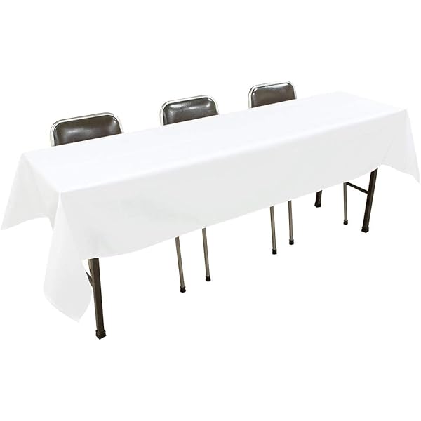 Amazon｜テーブルクロス 長机用 [5枚セット] (日本製 / 105×240cm) 撥  