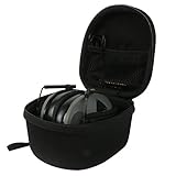 Khanka EVA Carrying Storage Travel Hard Case Cover Bag for 3M Peltor Tactical 6S Active Volume Heari