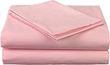 American Baby Company 100% Cotton Percale Toddler Bedding Sheet Set, Pink, 3 Piece