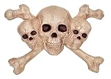 Crazy Bonez Skull & Crossbones Wall Decor [並行輸入品]