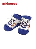 [ミキハウス] MIKIHOUSE 【ミキハウス(ベビー)】 星柄シューズ風ベビーソックス （9cm-11cm） 40-9530-955 ブルー 9cm
