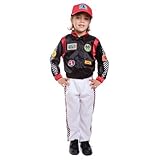 Kids Race Car Driver Costume By Dress Up America - Toddler T2 [並行輸入品]