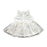 マーガレット レース チュールワンピース ノースリーブ 洋服 チュールスカート チュニック チュチュスカート ガールズ 夏 女の子1~3歳 ホワイト85cm