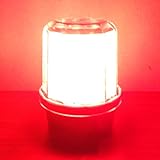 充電式LED 点滅灯・赤発光・4パターン発光（マグネット・AC100V用充電器付）