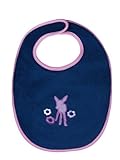 Lassig Waterproof Bib, Deer Viola, Medium by Lassig