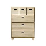 大川家具 nakakei チェスト クレスト 60cm幅4段 ナチュラル 246513