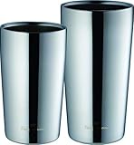 カクセー マグボトル シルバー 約直径7.4×12.6cm(330ml) 約直径7.9×14.8cm(450ml) TM-05