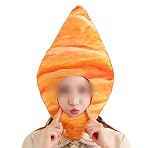 クロワッサン かぶりもの パン帽子 ぬいぐるみ クロワッサン コスチューム おもしろ 仮装 写真撮影 パーティー グッズ