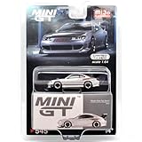 MINI GT 1:64スケールアメリカ MiJo 限定 ニッサン・シルビア(S15) ロケットバニー (シルバーレッド)