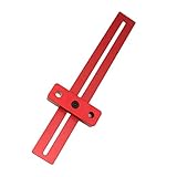 Perfk 木工スクライビング装置　直進ガイドルール　測定　ツールルーラー　0-270ミリメートル　高品質　耐久性