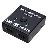 グランディオス 【 2WAY 】 HDMI セレクター 双方向 分配器 切替器 4K 対応 2IN 1OUT ⇔ 1IN 2OUT GD-HDMIINOUT