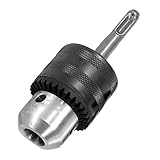 SODIAL 1/2 インチ-20 UNFマウント1.5？13ミリメートル容量キードリルチャックSDSプラスシャンク