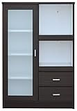 大川家具 nakakei レンジ台 スコール 80cm幅 ブラウン 213205