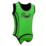 Baby Boys & Girls Wetsuit | Baby Warma Neoprene Wetsuit Wrap Green Turtle 6-1... by TWF